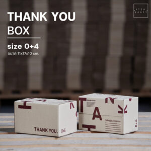 กล่อง Thank You Size 0+4