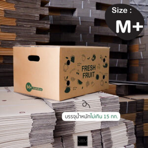 กล่องผลไม้ สำเร็จรูป Fruit Box Size M+