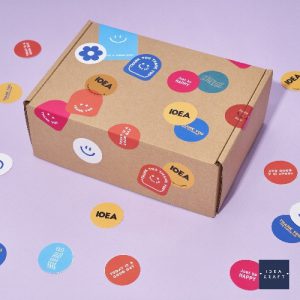 รับออกแบบสติ๊กเกอร์ติดสินค้า - 01